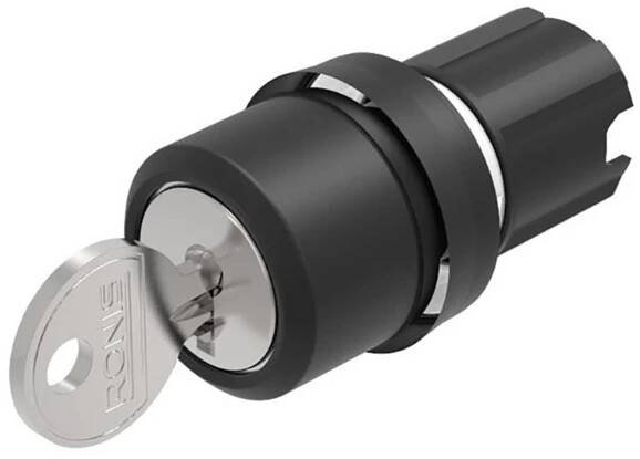 eao, 45-290H.1000.111 klíčový spínač, 22.50 mm, 1 ks