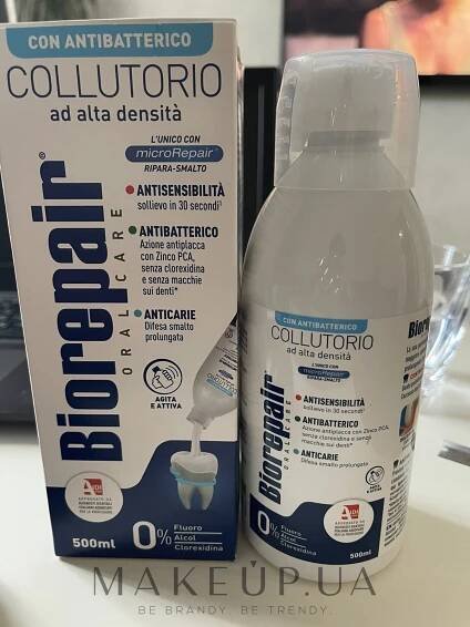 Biorepair Plus Professional Collutorio - Ústní voda Profesionální obnova a ochrana | Makeup.cz