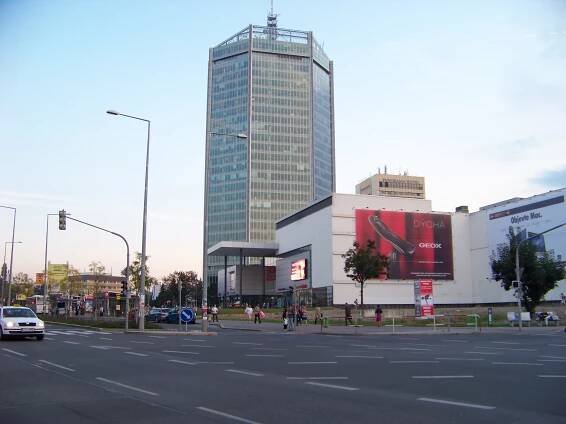 Pankrácký pentagon, OC Arkády Pankrác, Pražský Manhattan
