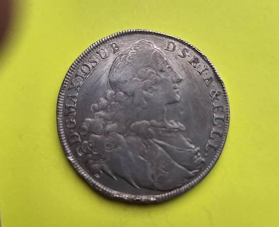 Bayern - Maxmilian III. Josef  1745-1777  - tolar 1765 - Sběratelství