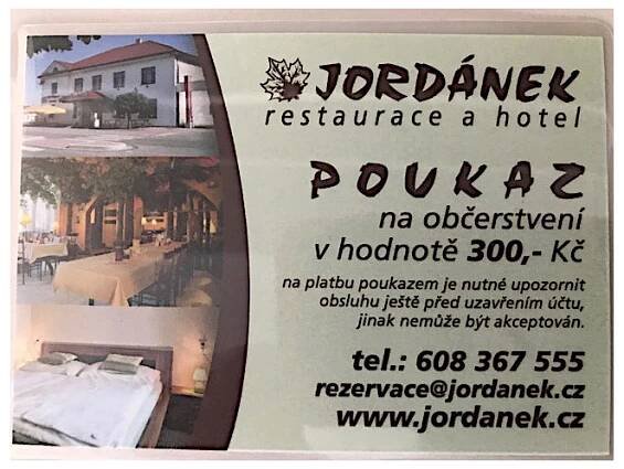 Denní nabídka restaurace Jordánek Opočno