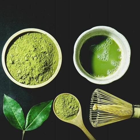 Matcha organický prášek zelený čaj 100 g Bio DietFood práškový Značka Diet Food