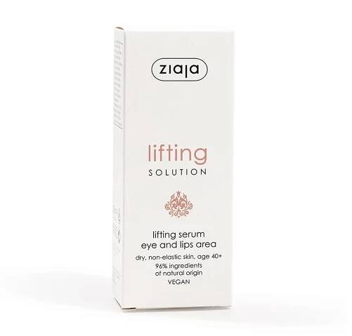 Ziaja Lifting solution Sérum pod oči a okolí rtů 40+ 30 ml