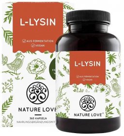 Nature Love - L-lysin,365 kapslí
