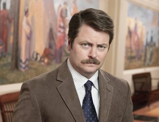 Nick Offerman: Dumb People Think Ron Swanson Is a Trump Voter