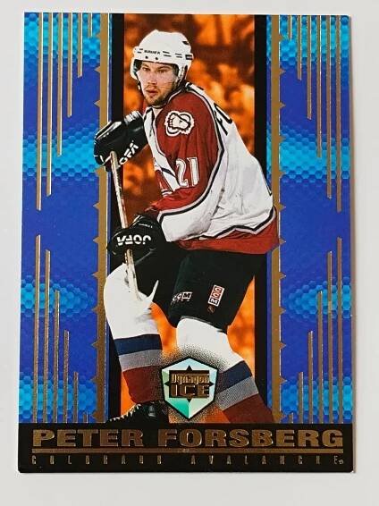 Peter Forsberg Dynagon Ice - Hokejové karty