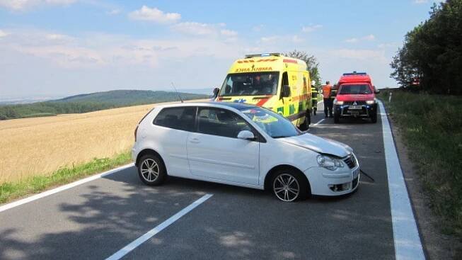 U Ježkovic bylo při nehodě dvou vozidel zraněno celkem šest lidí