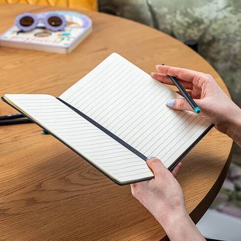 Sešit Notes Zápisník A5 Bullet Journal Deník Planner v řadě s gumičkou za 86.00CZK - Allegro