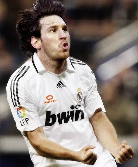 Lionel Messi is Real Madrid player