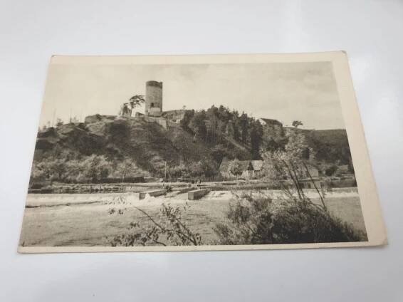 Zřícenina hradu Dobronice u Bechyně  - Pohlednice místopis
