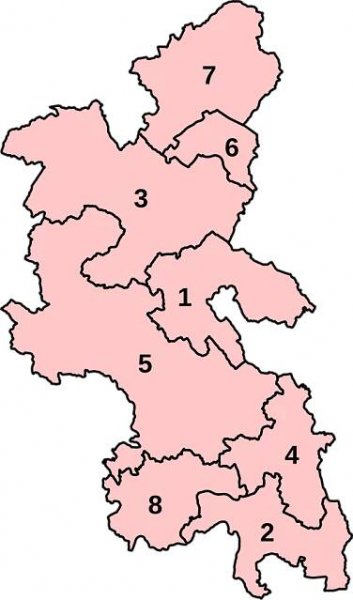 Proposed Revised constituencies in Buckinghamshire (2024-present)