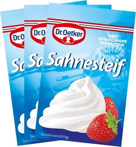 Dr. Oetker Smeta-fix ztužovač šlehačky, 3 ks, 24 g