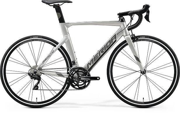 Merida REACTO 400 Silk Titan/Dark Silver 2020 - REACTO 400 Silk Titan/Dark Silver M-L