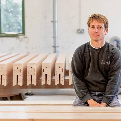 Profile: Alex Thomas on a rare career path and the joy of making with wood