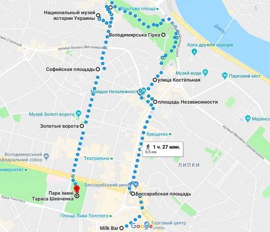 Touring Kyiv on your own