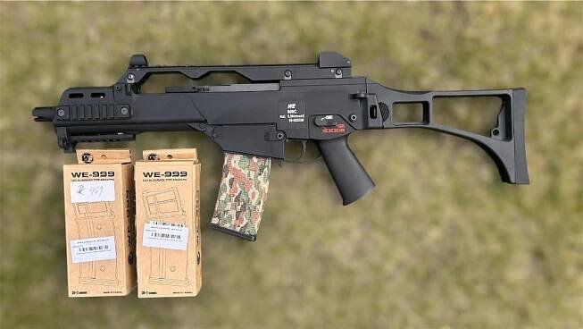 WE G36C GBBR + Záruka