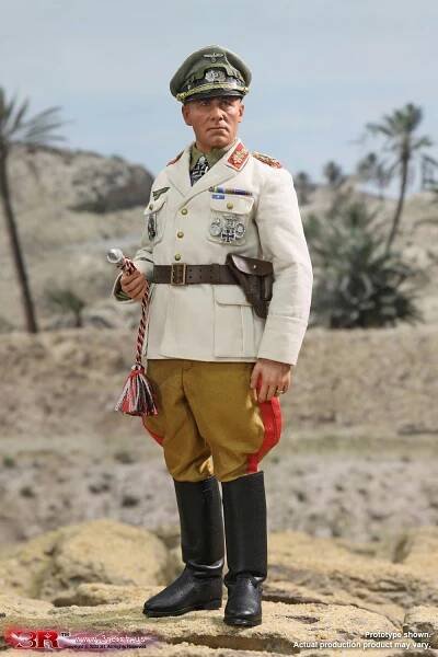 Figurka Erwin Rommel The Desert Fox - General Field Marshal Of German Afrika Korps 1/6 Action Figure
