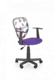 Dětská židle k psacímu stolu Hema1631, fialová HELCEL