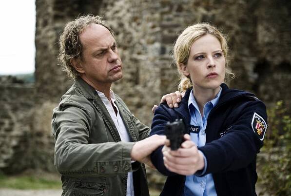 Polda a vesničanka - Z filmu - Uwe Ochsenknecht, Diana Amft