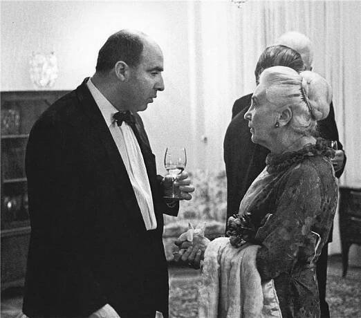 Václav Kašlík a Charlotte Martinů Foto: Jaromír Svoboda