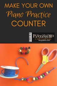 How To Make Your Own Piano Practice Counter