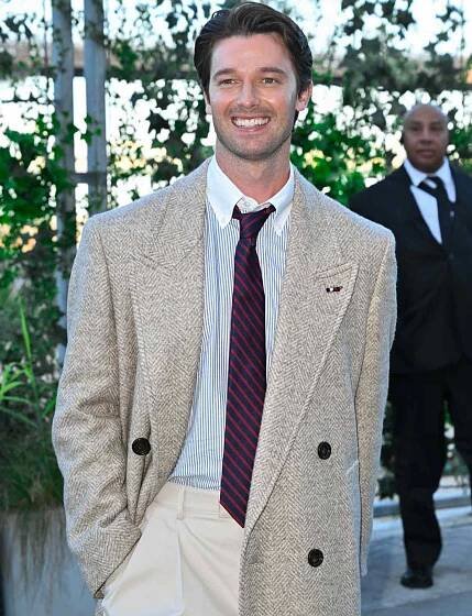 Patrick Schwarzenegger attends the Tommy Hilfiger fashion show during New York Fashion Week: The Shows at 