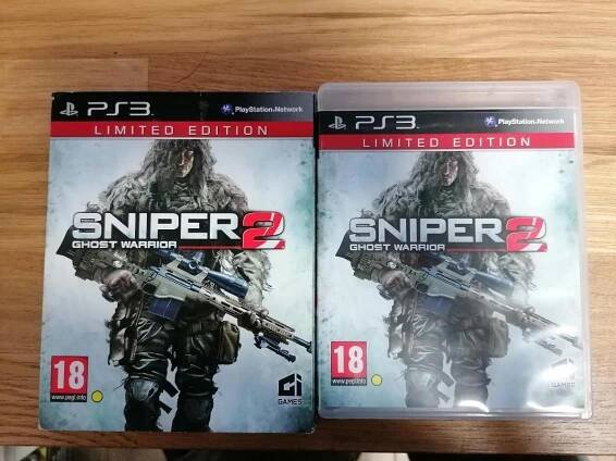 PS3 Sniper 2 Ghost Warrior LIMITED EDITION - pro SONY Playstation 3