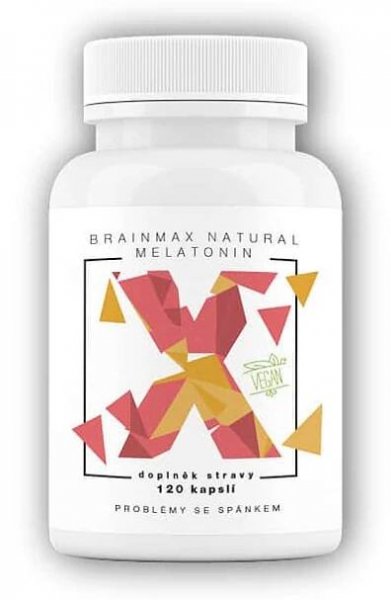 Brainmax Natural Melatonin 120tbl cena od 399 Kč | Pricemania