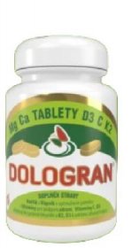 DOLOGRAN tablety Mg Ca D3 C K2 tb.60 (90g) - skladem