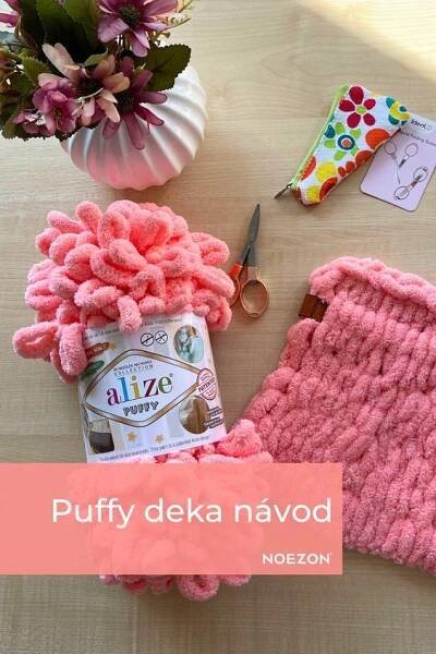 Alize Puffy deka návod aj pre začiatočníkov. Videopostup na základný vzor. DIY puffy deka krok za krokom. #pletenie #alizepuffy #rucnepletenie #pletenadeka #dek…
