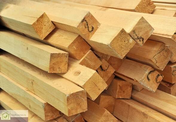 Smrkový hranol 80x80 mm, 3 m