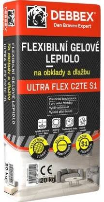 Den Braven Flexibilní gelové lepidlo na obklady a dlažbu ULTRA FLEX C2TE S1 20kg
