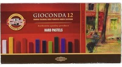 Koh-i-noor Gioconda hard pastels sada suchých pastelů 12 ks