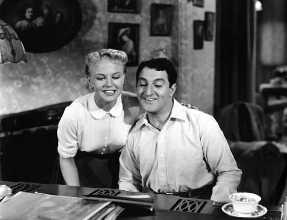 THE JAZZ SINGER, Peggy Lee, Danny Thomas, 1952