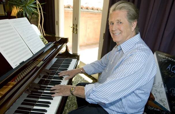 Brian Wilson poses for a portrait at his home in Los Angeles on Monday, July 28, 2008.