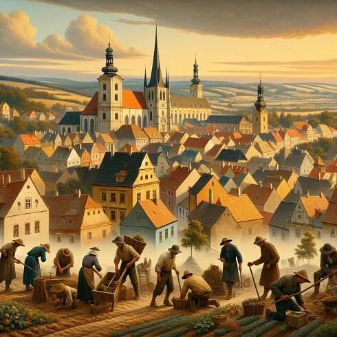 práce telč