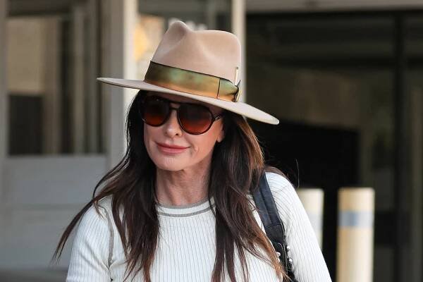 Get Kyle Richards' Ribbed Long Sleeve Look for Lounging