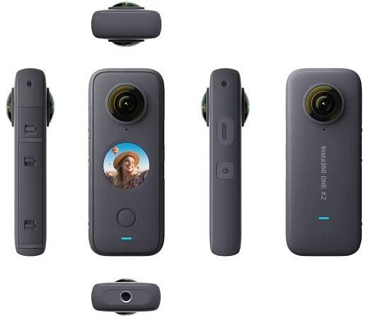 Insta360 ONE X2 5,7K, 360, vodotěsná akční kamera 2020 obrázek.č.6