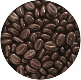 Kávové zrno čokoládové - jedlá dekorace - 1 kg -