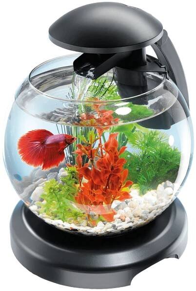 Akvárium set Tetra Cascade LED 6,8l černá