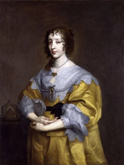 ...a Henrietta Marie Bourbonská.