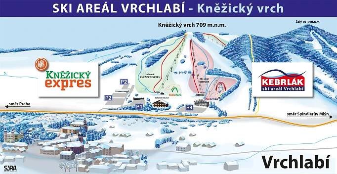 Ski areál Kněžický vrch Kebrlák