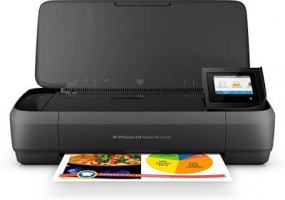 HP Officejet 250 inkoustová tiskárna, barevný tisk, A4, Wi-Fi, (CZ992A)