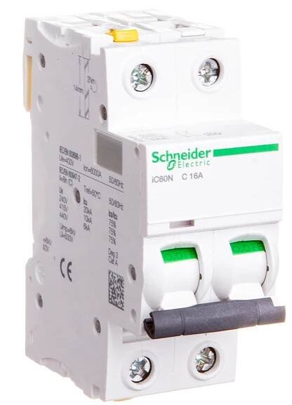 Jistič Pojistka C16A 2P Schneider
