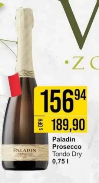 Jip Paladin Prosecco 0.75L nabídka