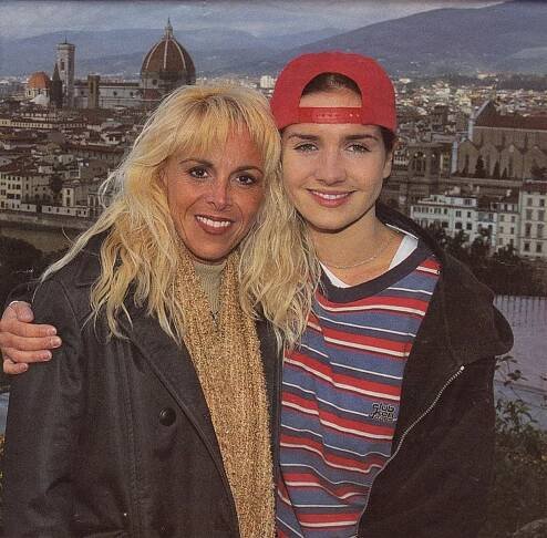 Claudia Villafañe, Natalia Oreiro - Divoký anděl - Z natáčení
