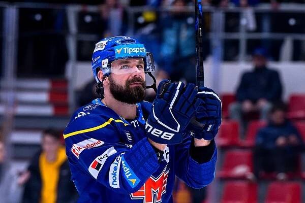 Hokejová Tipsport extraliga: Banes Motor Č. Budějovice - Oceláři Třinec 5:2.