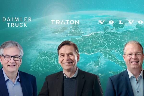 TRATON – TRATON GROUP, Daimler Truck, and Volvo Group sign joint venture agreement