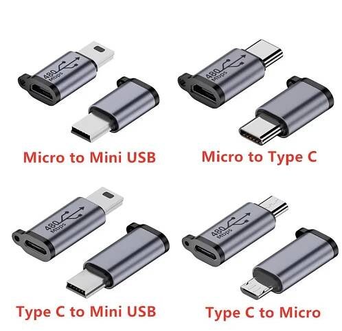 Redukce mini USB / USB-C - iPal.cz