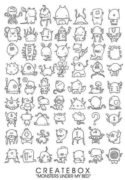 Pin di Arial Phyu su Doodle and Drawings | Disegno mostro, Tazze dipinte a mano, Idee per disegnare